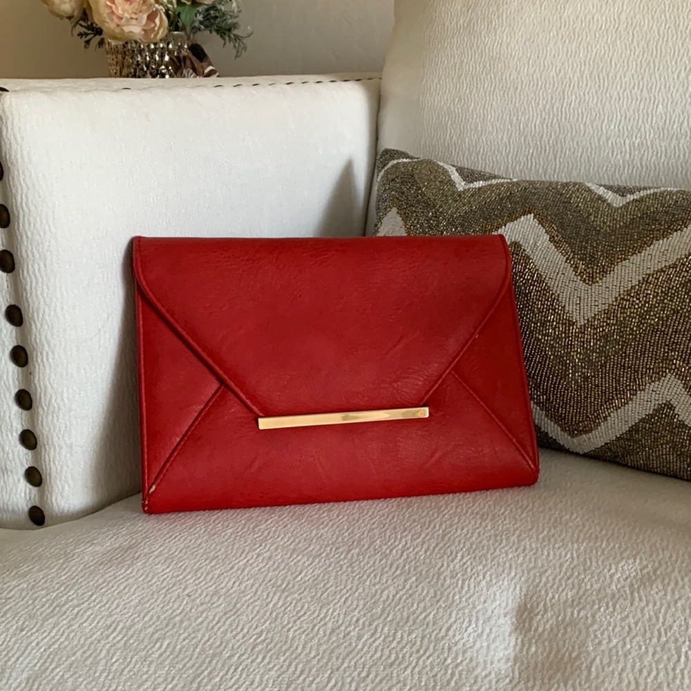 Aldo vegan envelope clutch
